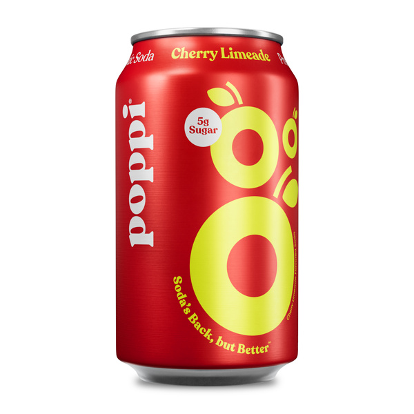 Poppi Cherry Limeade Prebiotic Soda, 12oz | Hy-Vee Aisles Online