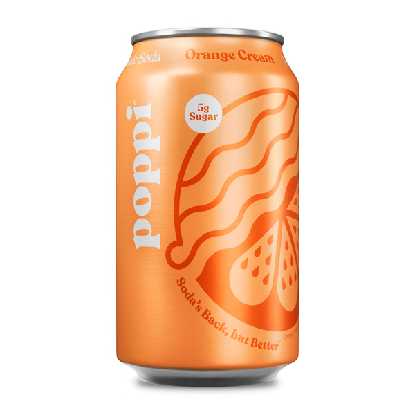 Poppi Orange Cream Prebiotic Soda Can | Hy-Vee Aisles Online
