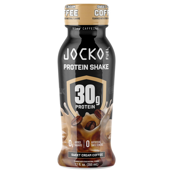 Jocko Molk Protein Shake Sweet Cream Coffee 12 Oz | Hy-Vee Aisles