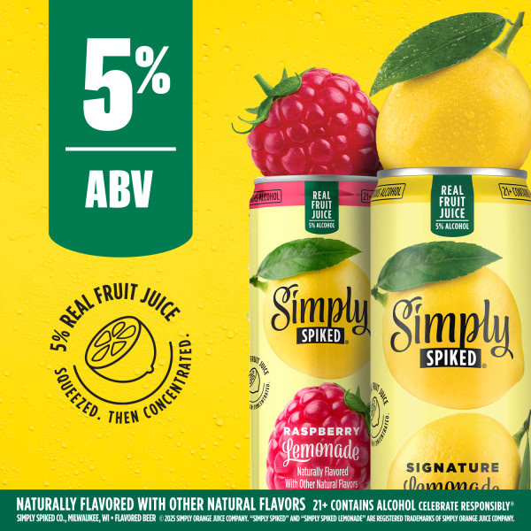 2WAY SPIKY Re:BORN 135g、165g SPY-V 180g Simply Spiked Hard Lemonade Variety Pack 12 Pack | Hy-Vee Aisles