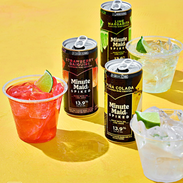 Minute Maid Spiked Wine Cocktail, Variety 8-Pack 200ml, 27.8 Proof