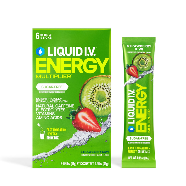 みどり1007ページ Liquid I.V. Strawberry Kiwi Hydration Multiplier Sugar-Free Energy