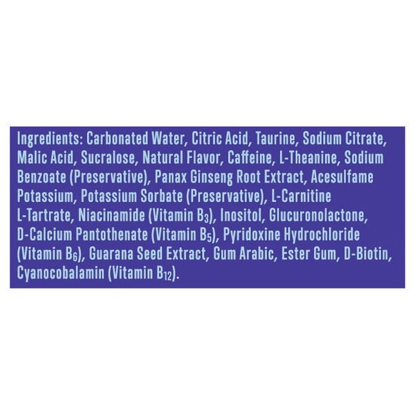 guarana taurine and l-carnitine Alani Nu Ruby Apple Sugar Free Energy Drink Can Withaniasomnifer Explaining All The Patches Size:180