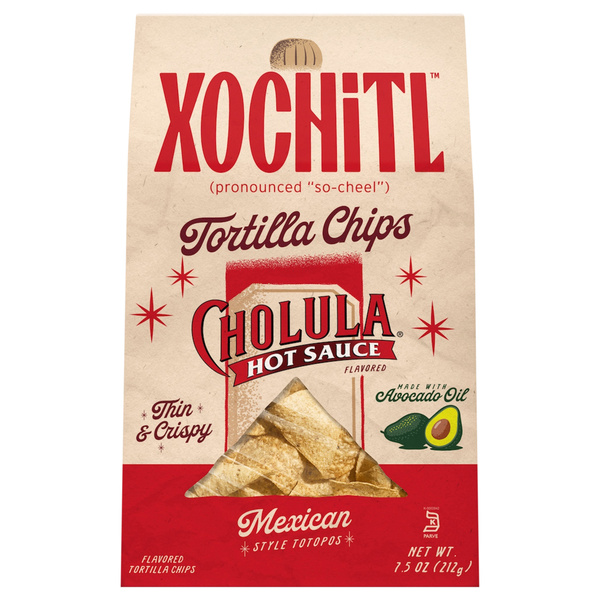 CHALLO's出品 Xochitl Cholula Tortilla Chips 7.5 oz | Hy-Vee Aisles Online