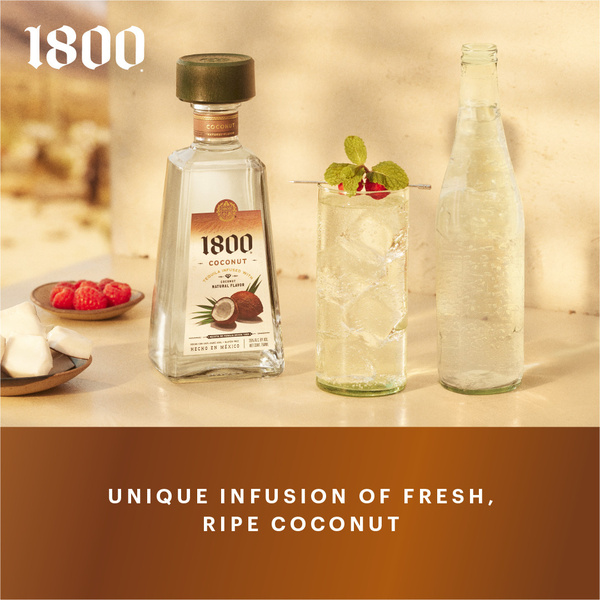 1800 Tequila Coconut 200 ml | Hy-Vee Aisles Online Grocery Shopping
