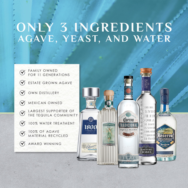 1800 Tequila Blanco 100 ml | Hy-Vee Aisles Online Grocery Shopping