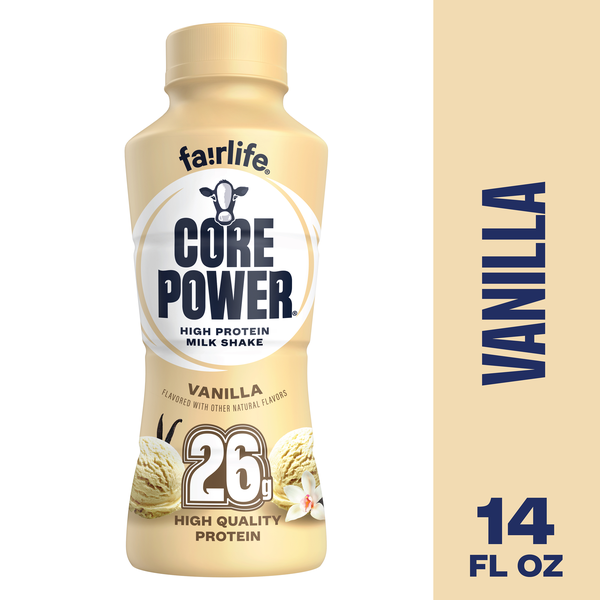 Core Power Protein Shake, Vanilla, 26g Bottle, 14 fl oz | Hy-Vee