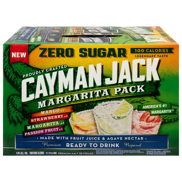Cayman Jack Zero Sugar Zero Sugar Variety Pack, 12 Pack | Hy-Vee