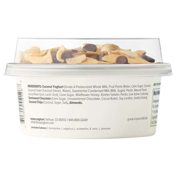Noosa Coconut Almond Chocolate Mix-ins, 5.8 oz | Hy-Vee Aisles