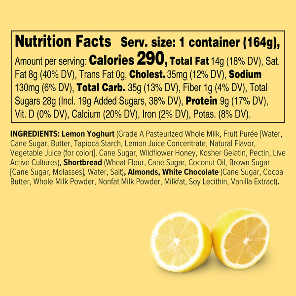 Noosa Lemon Mix-ins, 5.8 oz | Hy-Vee Aisles Online Grocery Shopping