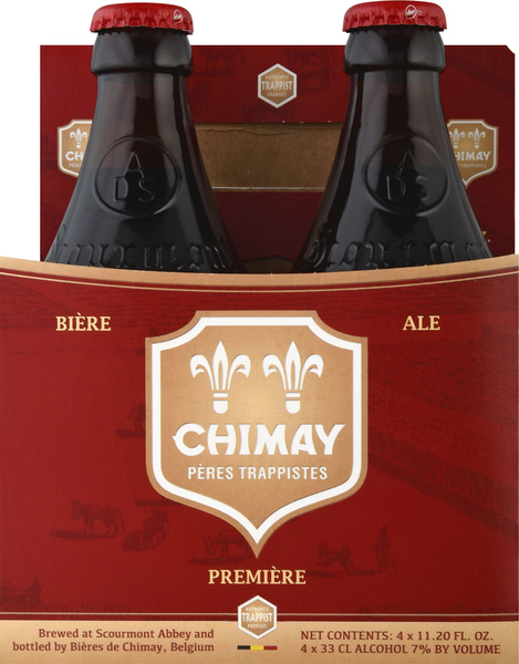 Chimay Premiere Ale, 4Pk | Hy-Vee Aisles Online Grocery Shopping