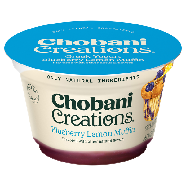 Chobani Creations Blueberry Lemon Muffin Greek Yogurt | Hy-Vee