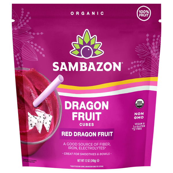 Sambazon Cubes Dragon Fruit 12 oz | Hy-Vee Aisles Online Grocery