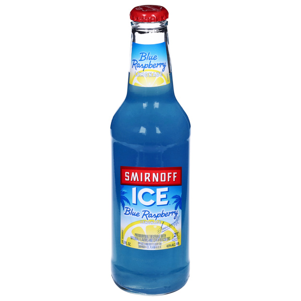 Smirnoff ICE Malt Beverage, Blue Raspberry Lemonade | Hy-Vee