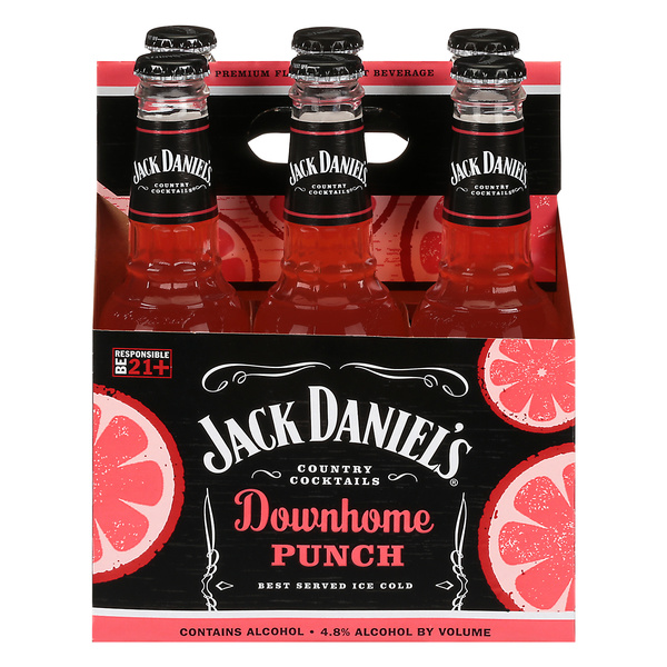 Jack Daniel's Downhome Punch Country Cocktail 6 Pack | Hy-Vee