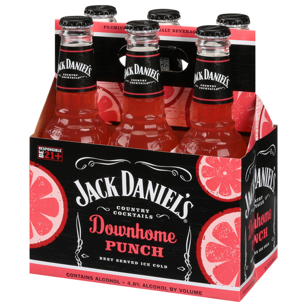 Jack Daniel's Downhome Punch Country Cocktail 6 Pack | Hy-Vee