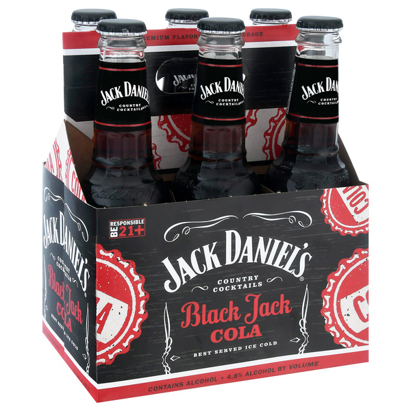 Jack Daniel's Black Jack Cola Country Cocktail 6 Pack | Hy-Vee