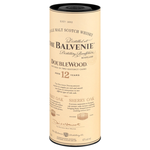 The Balvenie 12 Year Old Doublewood Single Malt Scotch Whisky | Hy