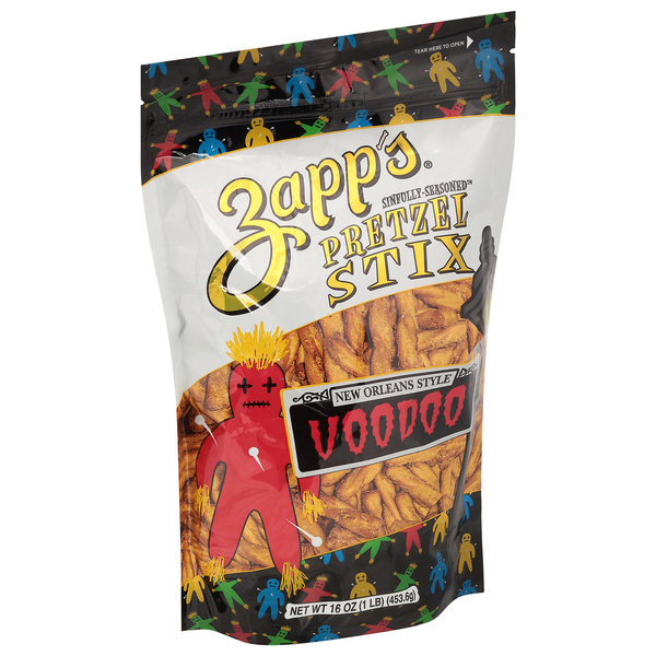 Zapp's Pretzel Stix, Voodoo Flavor, 16 oz Bag | Hy-Vee Aisles
