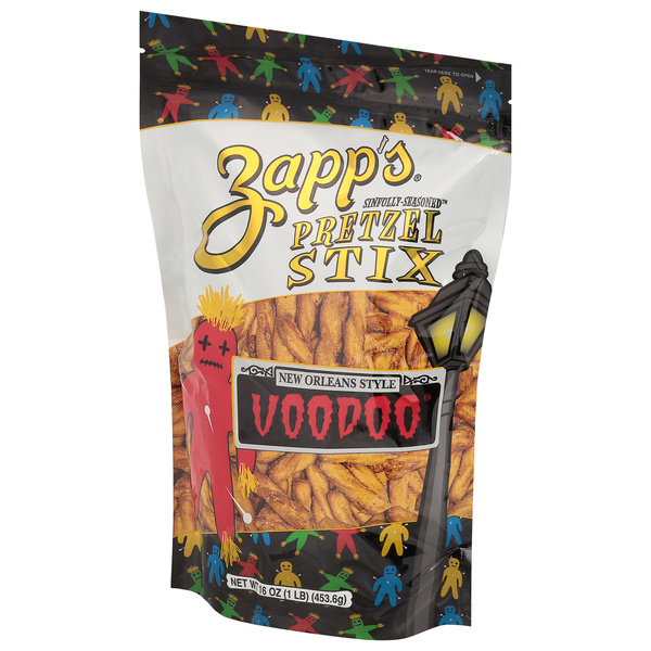 Zapp's Pretzel Stix, Voodoo Flavor, 16 oz Bag | Hy-Vee Aisles