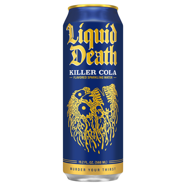 Liquid Death, Killer Cola, Soda-Flavored Sparkling Water | Hy-Vee