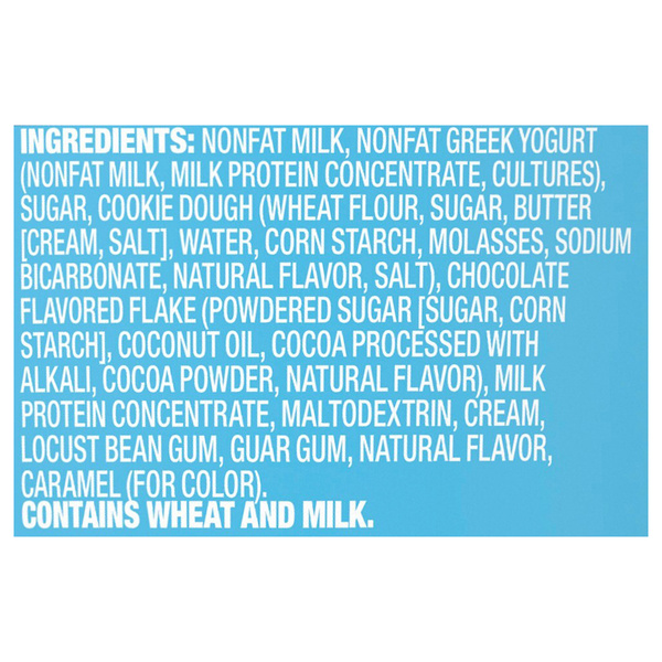 Yasso Frozen Greek Yogurt Chocolate Chip Cookie Dough 14 fl oz