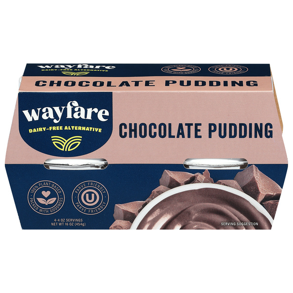 WayFare Chocolate Pudding 4 - 4 oz Each | Hy-Vee Aisles Online Grocery ...