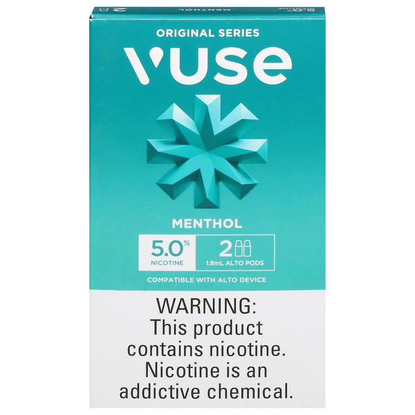 menthol vape cartridge 5 Vuse Alto 2 5% Menthol Pods