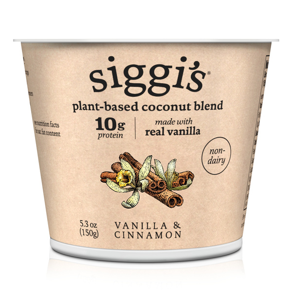 siggi's Plant-Based Coconut Blend, Vanilla Cinnamon, 5.3 oz | Hy