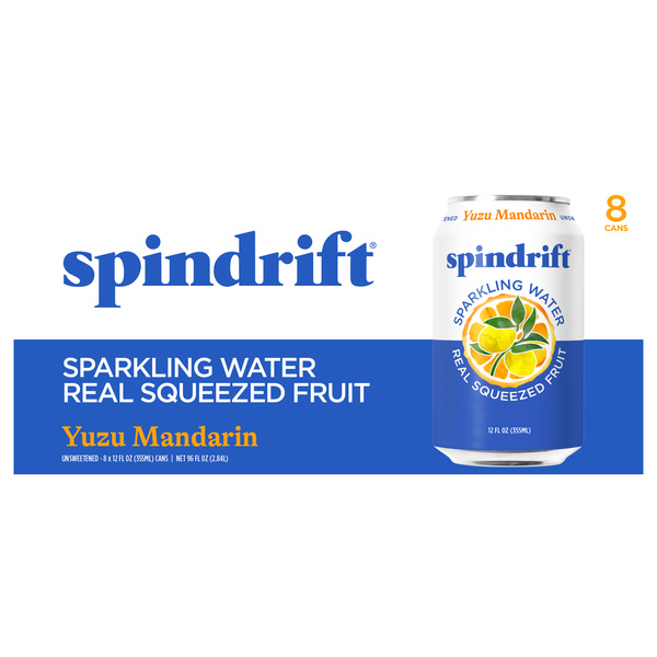 12 oz. Yuzu Mandarin Sparkling Water 8pk | Hy-Vee Aisles Online