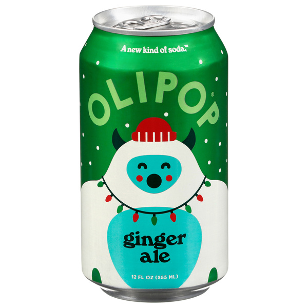 Olipop Ginger Ale Soda 12 fl oz | Hy-Vee Aisles Online Grocery