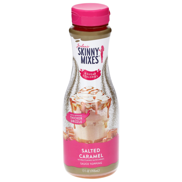 Jordan's Skinny Mixes, Sugar Free Salted Caramel Sauce Topping