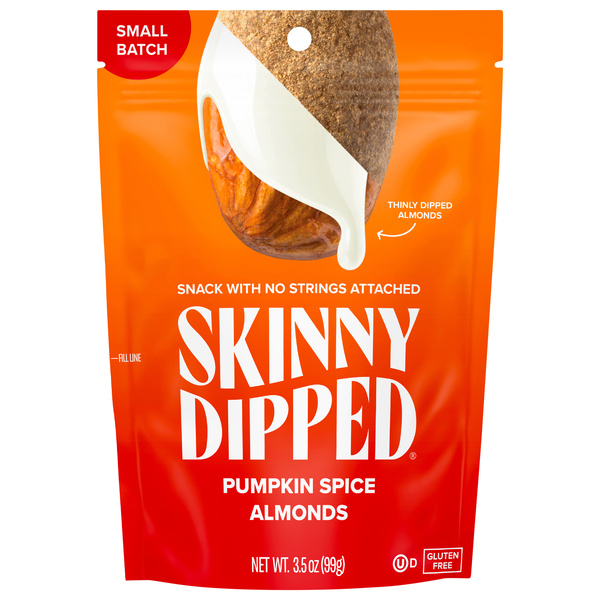 SkinnyDipped Pumpkin Spice Almonds - 3.5oz | Hy-Vee Aisles Online