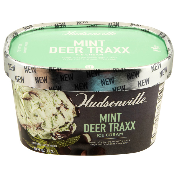 Hudsonville Mint Deer Traxx Ice Cream | Hy-Vee Aisles Online