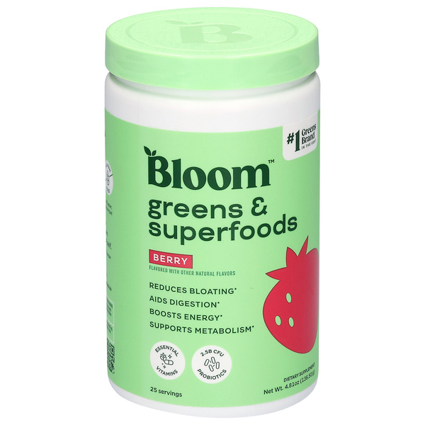 Bloom Greens & Superfoods, Berry | Hy-Vee Aisles Online Grocery