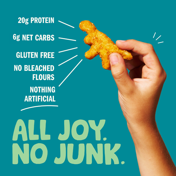 Realgood Foods Co. Lightly Breaded Dino Nuggets | Hy-Vee Aisles