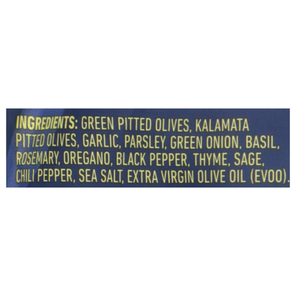 FreeStyle Snacks Mediterranean Herbs Olive Medley | Hy-Vee Aisles