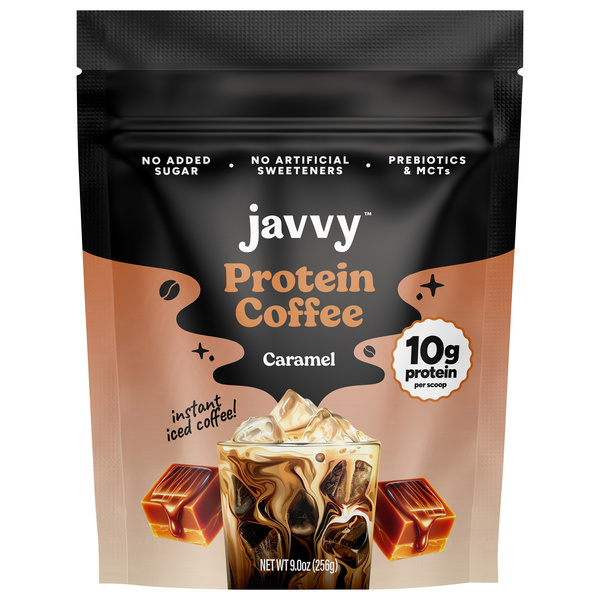 Javvy Caramel Protein Coffee 9 oz | Hy-Vee Aisles Online Grocery
