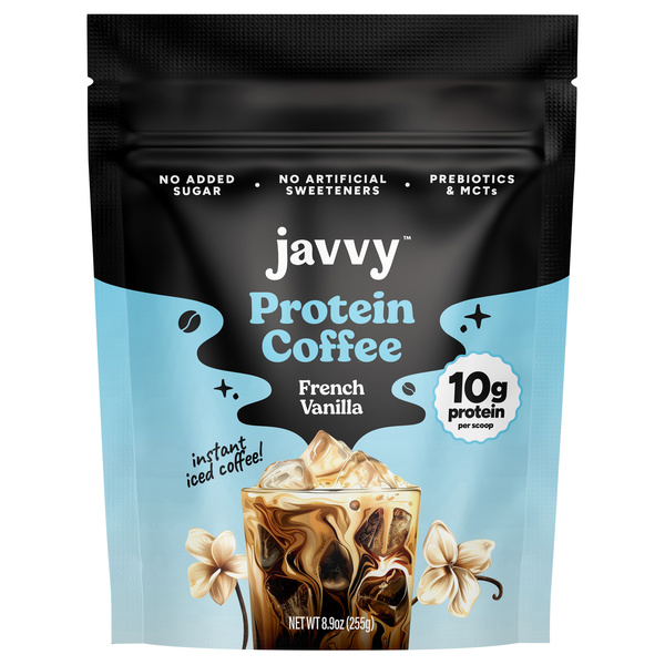 Javvy French Vanilla Protein Coffee 8.9 oz | Hy-Vee Aisles Online