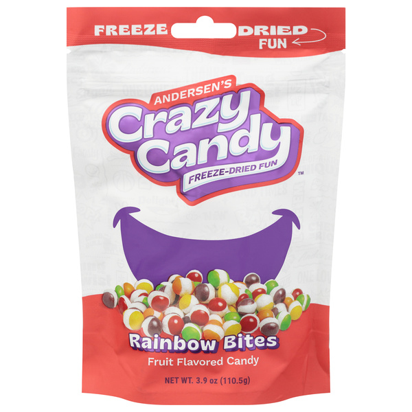 Crazy Candy Rainbow Bites Fruit Flavored Candy 3.9 oz | Hy-Vee