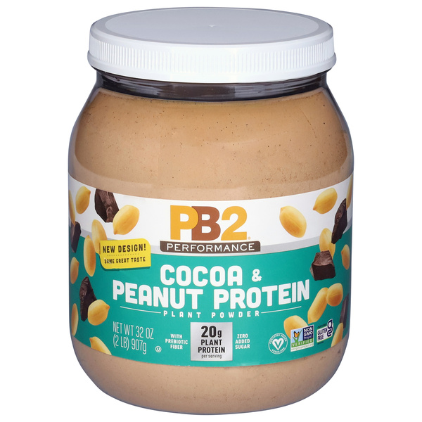 PB2 Performance Cocoa & Peanut Protein Plant Powder 32 oz | Hy-Vee