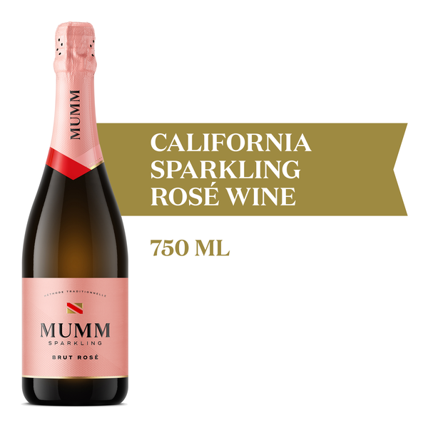 Mumm Sparkling Brut Rose Champagne California Wine 750 ml | Hy-Vee