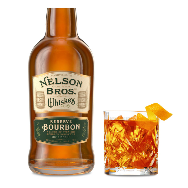 Nelson Brothers Reserve Bourbon Whiskey, 750ml Bottle, 107.8 Proof