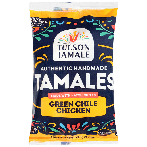 Tuscan Tamale Tamales, Chicken, Green Chile 2Ct | Hy-Vee Aisles