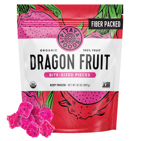 Pitaya Foods Organic Bite-Sized Pieces Dragon Fruit 32 oz | Hy-Vee