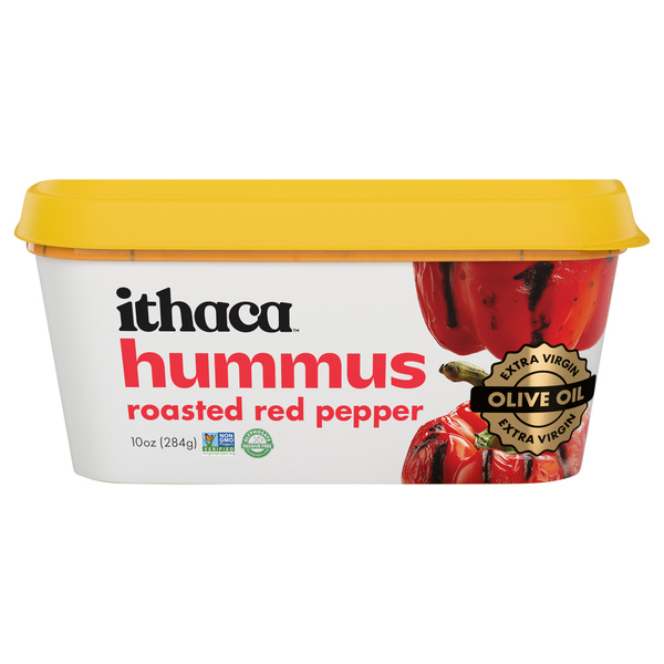 Ithaca Roasted Red Pepper Hummus 10 oz | Hy-Vee Aisles Online