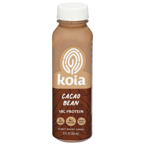 Koia Plant-Based Cacao Bean Shake 12 fl oz | Hy-Vee Aisles Online