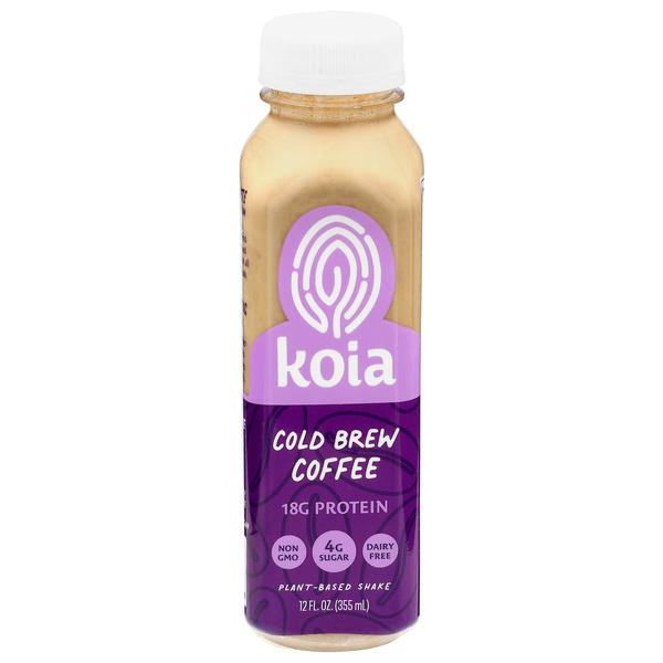 Koia Plant-Based Cold Brew Coffee Shake 12 fl oz | Hy-Vee Aisles
