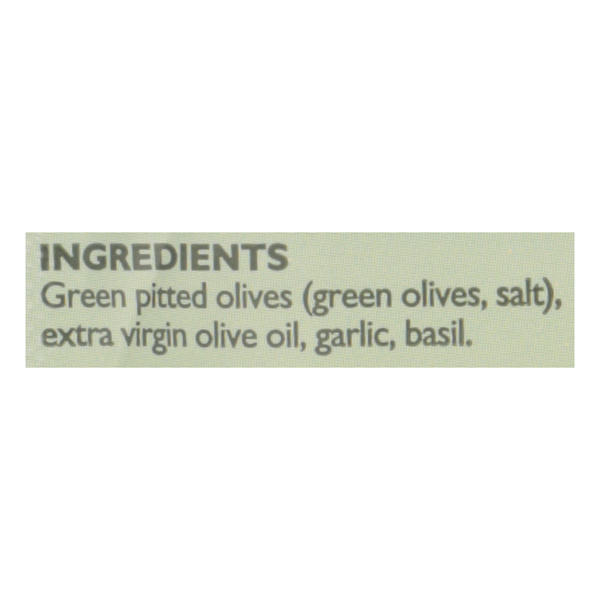 Poshi Premium Basil & Garlic Green Olives 1.1 oz | Hy-Vee Aisles