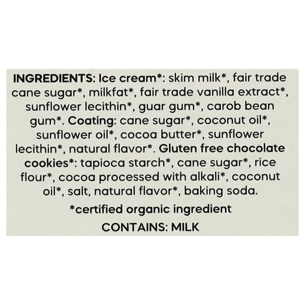 GoodPop Cookies N' Cream Ice Cream Bars 6 - 2.25 fl oz Bars | Hy
